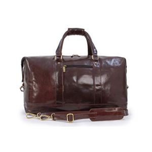 Ashwood - Grand Sac de Voyage Cuir Homme - Sac Fourre Tout de Weekend - Bagage Cabine - Duffle Bag - 2070 - Marron Cognac (The Real Handbag Shop, neuf)
