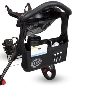 Pochette de rangement universelle pour chariot de golf, acc&egrave;s facile pour accessoires, t&eacute;l&eacute;m&egrave;tre, boisson et plus encore. Compatible avec Motocaddy, Powakaddy, Clicgear, Cube, Masters, Big Max et bien (Leisure_0n_Line, neuf)