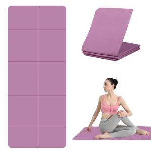 Tapis Yoga - Tapis Pilates Pliable - Yoga Mat TPE - Tapis De Sport 183x61cm - 5mm Épais Tapis Yoga Voyage Pour Gym Et Voyage (TUDOTOMA INVEST S.R.L., neuf)