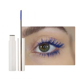 Allbestaye Mascara color&eacute; t&ecirc;te de brosse fine &eacute;tanche Bleu Rouge Noir Violet Vert Jaune (ZHENNISI, neuf)