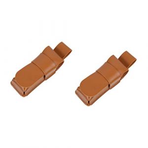 Milisten 2 Pi&egrave;ces &Eacute;tui Cuir Harmonica Harmonicas Guimbarde Valise &Eacute;tuis en Cuir pour Harmonica Porte-Harmonica Organisateur D'insert Fourre-Tout Imperm&eacute;able &agrave; Main (Yolande Yong, neuf)