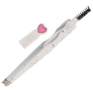 minkissy Tondeuse &agrave; Sourcils Et Pince &agrave; &Eacute;piler Acier Inoxydable Outil De Beaut&eacute; Portable Pour Coupe Et &Eacute;pilation Des Sourcils (Master Self, neuf)