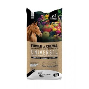 SOBAC Fumier de cheval - sac 20KG (Chalain Market, neuf)
