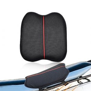 CHCYCLE Coussin de siège de moto avec housse de pare-soleil, coussin de siège de moto en gel pour les longs trajets avec nid d'abeille 3D, absorbant les chocs, respirant (CHCYCLE FR, neuf)