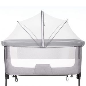 Moustiquaire pour Bébé Lit Berceau, Housse De Filet De Poussette, Filet De Voyage Léger pour Lit Parapluie, Maille Respirante Et Pliable pour Poussette, Parc, Cododo (qinxie, neuf)