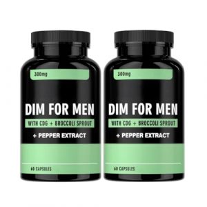 DIM pour hommes 300 mg,[Nouveau] soutient l'&eacute;quilibre hormonal et la vitalit&eacute;, 60,2Pcs (ZZRRL, neuf)