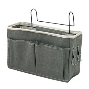 Organisateur De Lit | Sac R&eacute;glable Peu Encombrant, Pochette De Rangement Pour Lit Superpos&eacute; | Pour Dortoir Chambre Superpos&eacute;e Chambre D' Voyage Biberon Jouet Livre De Mouchoirs (yanfe, neuf)