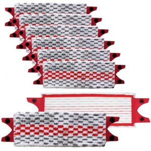 Lingette pour Balai Vileda Ultramax/Ultramax Turbo/Ultra Max / 1-2 Spray [Lot 8] Serpill&egrave;re lavable r&eacute;utilisable Phonillico&reg; (Phonillico, neuf)