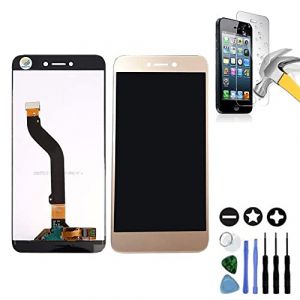 Mobilevie Ecran Compatible pour Huawei Honor 8 Lite / P8 Lite 2017 Or: Remplacement &Eacute;cran LCD + Vitre Tactile Haute Qualit&eacute; Facile-&agrave;-Monter sans Ch&acirc;ssis (Mobilevie, neuf)