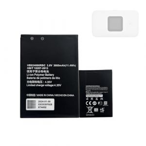 HIGHAKKU Batterie de rechange HB824666RBC, HWBBJ1 compatible avec Hua-wei E5577 ebs-937, E5577s-321, E5785, E5785LH-22C Routeur Modem Hotspots Mobile W-LAN (SHIDAI-EU, neuf)