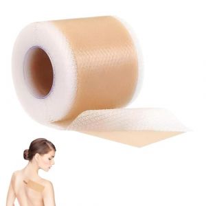 JASFLY Pansement Silicone Cicatrice 1,6" x 118" - 3M, Bande Silicone Cicatrice Réutilisable, Pansement Silicone Pour la Chirurgie, Blessures, Brûlures, L'acné, Césarienne (dongguanshijuncaiguanggaoyouxiangongsi, neuf)