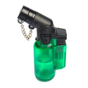 Briquet-temp&ecirc;te coud&eacute; Turbo Jet Flamme ; Couleur : Rouge, Vert, Noir, Bleu, Orange + + + POST GRATUIT (⭐ MAELSA ⭐, neuf)