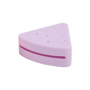 FashionCha Porte-&eacute;ponge de Maquillage Triangulaire 4x, Anti-poussi&egrave;re, Doux, M&eacute;langeur de Cosm&eacute;tiques, &eacute;tui &agrave; &eacute;ponge, &eacute;tui Bouffant de Poudre pour Voyage (EthicalGlow, neuf)