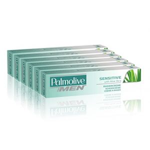 Palmolive sensibles mousse Crème à raser à l'aloe vera, 100 ml – Lot de 6 (KC Online 24, neuf)