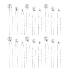 60 Pièces Épingle à Cheveux Perle Pinces à Cheveux Roses Coiffe De Perles Vigne De Cheveux De Mariée Cheveux De Perle Épingle à Cheveux De Mariage Épingle à Cheveux De Mariée CRILSTYLEO (Yolena, neuf)