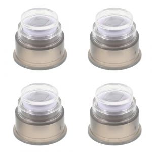 Gatuida 4 embouts de micro-aiguilles - Accessoire de rechange pour appareil de soin de la peau &agrave; micro-aiguilles - Applicateur de cr&egrave;me contour des yeux en m&eacute;tal 150 &micro;m pour appareil de beaut&eacute; &agrave; (Brandon Zou, neuf)