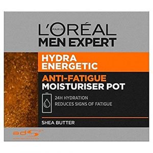 L'Oreal Men Expert Hydra Energetic Moisturiser 50 ml (Cosmetics & More Ltd, neuf)