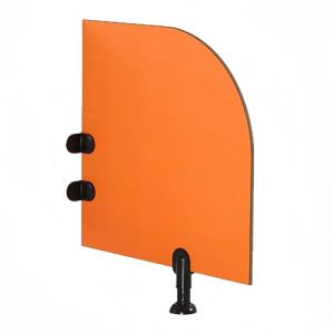 Cloison D'urinoir Pour Enfants, Cloison De Toilette à écran D'urinoir, Séparateur D'urinoir D'intimité Pour Les Jardins D'enfants, Les écoles, Les Lieux Publics(Size:60×70cm（23.6×27.5in）,Color:orange) (ZHWFDC, neuf)