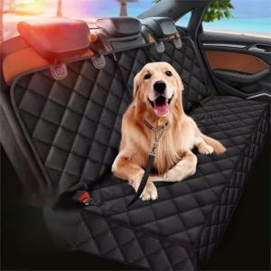 Yixinly 4 en 1 Housses de Siège d'auto pour Chien, Accessoires Voiture pour Chiens Protection Siege Voiture pour Chien Housse de Protection Voiture Chien Imperméable Antidérapant pour Voitures VUS (Yilix, neuf)