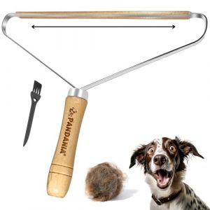 PANDANIA Brosse XXL Anti-Poils & Rasoir Anti-Bouloche – Nettoyeur Manuel Réutilisable pour Tapis, Canapé, Voiture, Vêtements – Ramasse Poils Animaux, Peluches, Cheveux – Élimination Efficace (PANDANIA, neuf)