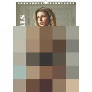 Maxi Calendrier 2026 Hot Glamour Femme Sexy Femme Format 33x50cm (TN) + offert un agenda de poche (Passioncalendrier : + 3000 calendriers 2023, neuf)