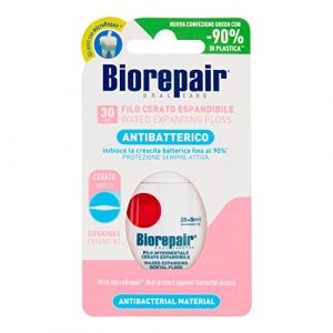 Biorepair Filo Interdentale Cerato Espandibile Per Gengive Delicate 25 + 5 m (Lovesano, neuf)