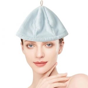 Bonnet de douche absorbant puissant | Bonnet de douche pour femme | Bonnet de douche pour cheveux longs | Bonnet de bain en peluche | Bonnet de douche à séchage rapide | Serviette de bain pour cheveux (eurt, neuf)