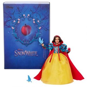 Mattel Disney Blanche-Neige Poup&eacute;e &agrave; collectionner, tenue embl&eacute;matique inspir&eacute;e du film en prise de vues r&eacute;elles de Disney, cadeaux pour enfants et collectionneurs (ONE-MART PL, neuf)