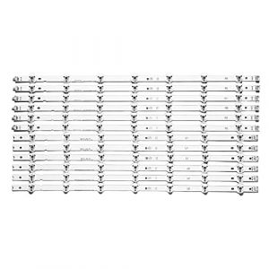 VBPBHFFNMW 12 pièces/ensemble bande de rétroéclairage LED adaptée for LIG 55LB7200 55LB7000V 55LB730V 55LB670V 55LB671V 55LB673V 55LB675V 55LB677V 55LB679V Bande lumineuse pour téléviseur (yangchengshunxintianshangmaodian, neuf)