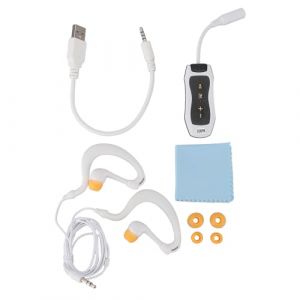 Lecteur MP3 &eacute;tanche pour la Natation, Lecteur MP3 IPX8, Lecteur de Musique USB 2.0 &eacute;tanche et Rechargeable avec &eacute;couteurs &eacute;tanches pour la Natation, la Plong&eacute;e, la Course &agrave; Pied (Weajan, neuf)