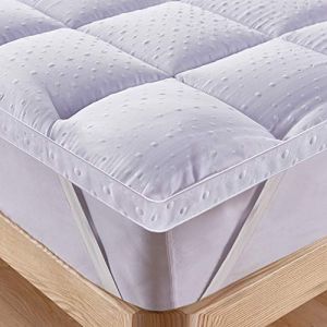 Bedecor Surmatelas, 3D Couvre Matelas en Microfibre,Extra Doux et Respirant et Hypoallergénique - 150 x 190/200 cm Blanc - Épaisseur 4cm (IBedecor, neuf)