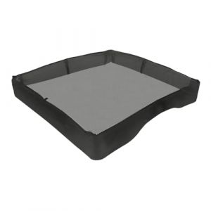 Sharplace Housse de Parc pour Chien, Housse de Parc offrant de l'Ext&eacute;rieur, Couverture R&eacute;sistante au Soleil en Tissu Maille Lavable et Pliable pour Animal, 92 cm (RT Technology, neuf)