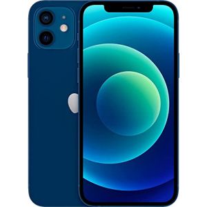 Vitre arri&egrave;re de rechange d'origine compatible avec iPhone 12 Mini 5,4" tous les transporteurs avec adh&eacute;sif pr&eacute;install&eacute; et outil de r&eacute;paration iPhone 12 Mini (bleu) (XYZXYZ-Fr, neuf)