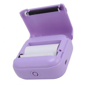 Annadue Petite Imprimante Thermique, Imprimante D'&eacute;tiquettes 203 Dpi, Imprimante Thermique Portable Bluetooth pour Tickets, Photos, M&eacute;mos, Factures, Impression de Mauvaises Questions (fasient, neuf)