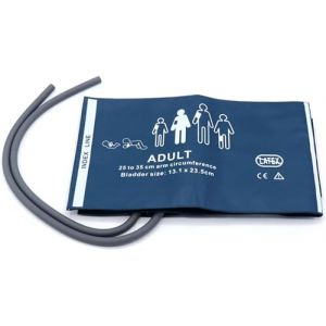 Manchette PNI universelle pour adulte, brassard de tension artérielle de remplacement en PU réutilisable, Double Tube de 25 à 35 cm (Skmeditec Direct, neuf)