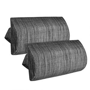 Coussin Repose Tete | Appuie Tête Fauteuil Salon | Appui Tete Canape Fauteuil | Oreiller avec Élastique Réglable pour Chaise Jardin | Oreiller Chaise Longue/Jardin pour Chaises Pliantes D'extérieur (salyenrory, neuf)