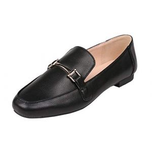 Feversole Women's Fashion Trim Deco Loafer Slippers,Pantoufles Trim Deco pour Femmes &agrave; la Mode (Tiptoe London, neuf)