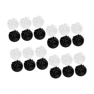 ROMISBABA 30 pièces Connecteurs Plastique Cage Modulable Fixation Enclos Petit Animaux Clips Robustes pour Parc Lapin Chien Hamster Installation Simple sans Perçage Vis Usage Quotidien (jannhr, neuf)