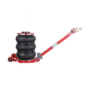 AIM Tools Cric Pneumatique 5 Ton Cric de Levage Rapide Pneumatique, Cric Pneumatique Gonflable Triple Sac avec Poignée Pliante et Deux Roues pour Réparation de Voiture Tout Terrain Atelier (AIMTools Ltd, neuf)