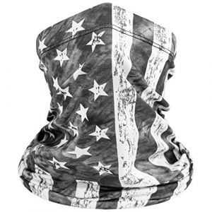 Bassdash Cache-Cou Multifonction, Bandeau Bandana, Foulard, Masque Facial UPF 50 +, Protection UV Multifonction, écharpe Magique, Bandeau élastique pour l'équitation, la Moto, la randonnée, la pêche (Bassdash-UK, neuf)