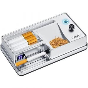 Machine à Rouler Automatique électrique injecteur de Tabac Portable Machine à injecteur de Cigarette Domestique à Rouler, modèles de comptage, 8,0 mm (QiaoZefeng-UK, neuf)