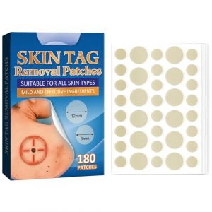 KOAHDE Anti Verrues,Traitement Verrues Plantaires,Patches Contre l&rsquo;Acn&eacute;,Wart Remover,Patch Anti Acrochordons,D&eacute;tartrant Les Verrues Pour Les Mains et Les Pieds,180PC (Rill Rock, neuf)