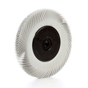 Scotch-Brite (TM) Brosse &agrave; poils radiaux Cubitron/Oxyde d'aluminium, 6000 tr/min, 6 diam&egrave;tres x 7/16 de largeur, grain 120 (lot de 1) (Betker & K&ouml;nig GmbH, neuf)