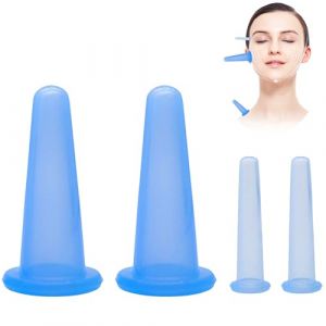Ventouses Visage Set,Silicone Ventouse Massage,Ventouses Therapeutiques,Ventouse Anti Cellulite,Ventouse Cellulite,Ventouses Visage Pour Massage Visage Appareil,Massager Anticellulite Masseur Cups (JingXuan-shop, neuf)