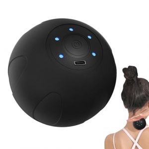 Yulokdwi Balle Vibrante De Massage | Massue De Massage Cervical 5 Vitesses | Appareil De Rechargeable Portable | Relaxation Musculaire Fitness Bras &Eacute;paule Dos Cuisse (Yulokdwi, neuf)