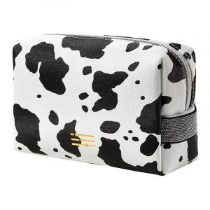 Trousse de Maquillage - Grande Trousse de Toilette de Voyage - Trousse de Maquillage Imprimée Vache - Trousse de Maquillage étanche à Fermeture éclair - Trousse de Maquillage Portable - Trousse de Maq (Guanlilorena, neuf)