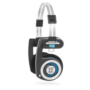 Koss Porta Pro Casque supra-auriculaire Bluetooth sans fil 2.0, batterie de plus de 20 heures, USB-C, microphone, noir (M & L France, neuf)