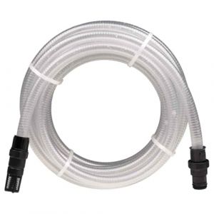 vidaXL Tuyau d'aspiration avec raccords en PVC transparent 1" 10 m PVC, tuyau, tuyau de pompe, tuyau d'arrosage, tuyau d'eau, tuyau d'arrosage (shop.nova, neuf)