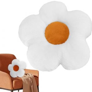 Povanjer Coussin de Fleur pour Chaise, Coussin de si&egrave;ge de Fleur - Coussin de si&egrave;ge zipp&eacute; r&eacute;aliste - Si&egrave;ges d'oreiller Mignons pour Chaise, Balcon, canap&eacute;, Coussin de si&egrave;ge Doux pour Salon, Voiture (savetian, neuf)
