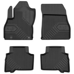 MOTOS Tapis de sol caoutchouc pour Fiat Qubo 2008-2020 Améliorez Votre Confort de Voyage avec Le tapis noir antidérapant Auto No.77- tapis voiture Tous Temps pour Voiture, Protection Contre les saliss (MOTOS EU, neuf)